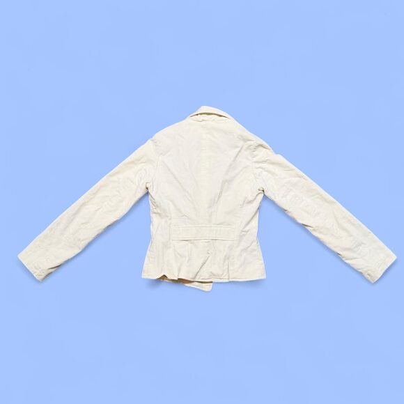 Forever-21 Women's White and Cream Jacket - Picture 4 of 5